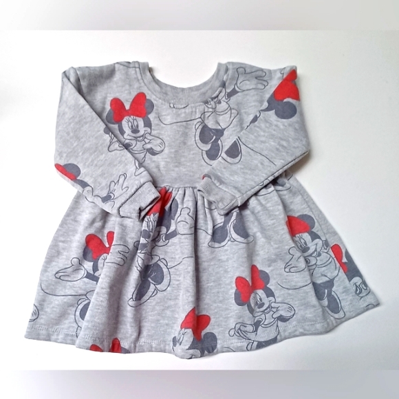 Winter Disney Junior Minnie Dress for 18M Gray color - Picture 2 of 7